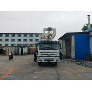 Large Pile Drilling Machine , HOWO Chassis BZ300CA Hydraulic Rotary Deep Water Well Drilling Rig