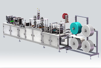 China Three Layer Disposable Face Mask Machine / N95 Mask Making Machine factory