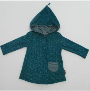 China Long Sleeve Cute Baby Girl Jackets Pull Over Hoodie factory