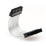 Wire Harness Power Supply Cable 24 pin ATX Male To Female 18AWG for Main Board