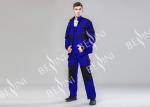 Industrial Workwear Mens Jackets With Detachable Sleeves / Elastic Adjustment On