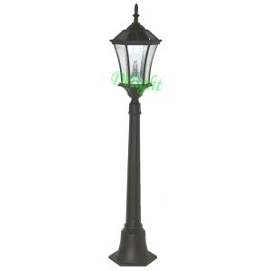 China Black finished Solar Energy Led Outdoor Light for Garden DL-SG0091 factory