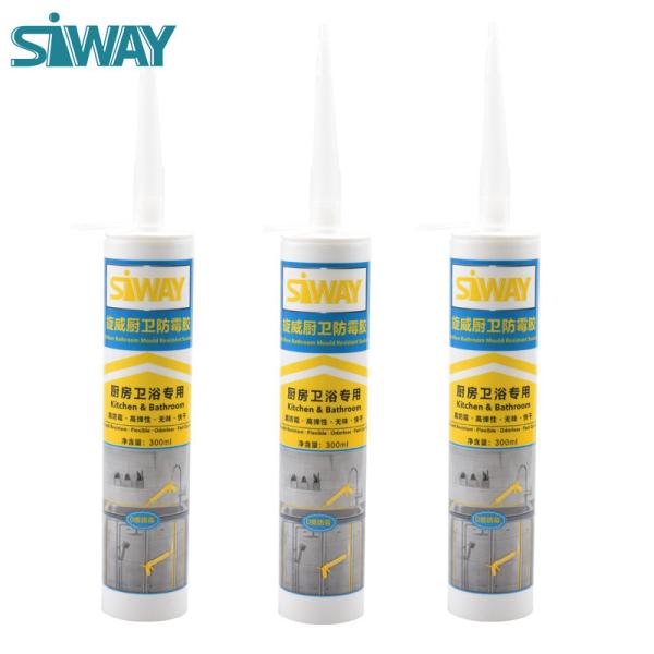 China Excellent Weatherproof Mildew Resistant Silicone Sealant Oem Service Available factory