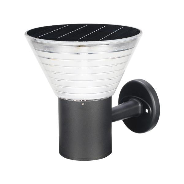 IP65 Waterproof Circular Table Shape Solar Wall Light 5W for Residential