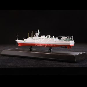 1 /300 Warship Model with Handmade 3D Printing Laser Cutting