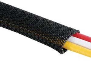 China Polyester Electical Braided Sleeving , High Flame - Retardant Braided Wire Sleeve factory