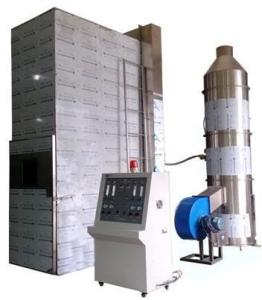 China Durable Flammability Testing Equipment Bunched Cable Vertical Flame Spread Test on sale