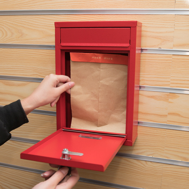 Modern Garden Wall Mounted Residential Letterbox Waterproof Mailbox