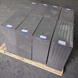 Vibration Graphite Black Extruded Isostatic Graphite Block 40 HSD Hardness