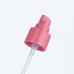 24/415 Cherry Pink Foundation Pump Head Cream Pump Green Bottle for Personal