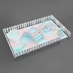 Soft Play White Fence Ball Pit Soft Play Equipment White Soft Play Set For Party