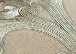 Modern 0.53*10m Living Room Embossed Blue Non-woven Wallpaper