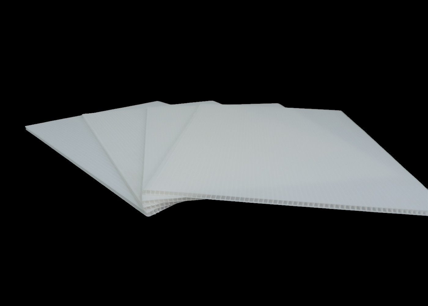 China SGS Reusable White Corrugated Plastic Board 18x24 on sale