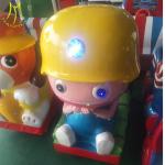Hansel children toy ride amusement park fiber glass coin operated ride toys