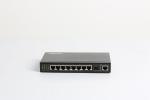 Gigabit AC110V IEEE802.3AF/AT 10 Port POE Switch Industrial