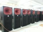 1600 watt Nightclub Audio System Strong Powered generator , 3 way loudspeaker