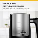 4 In 1 Commercial Automatic Milk Steamer Latte Stainless Steel Electric Milk