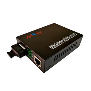 China SC Dual Fiber Media Converter , 100Mbps Gigabit Media Converter Single Mode factory