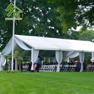 China Easy Assembled 10x12 Canvas Tent Wedding Party 100 People Capacity factory