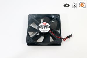 China AWG26 Lead Wire DC Cooling Fan 80x80x25mm Plastic PBT Material factory