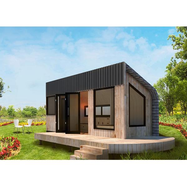 Prefabricated Tiny House On Wheels | Modular Light Steel Frame With Engineered