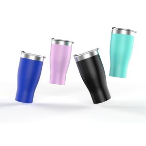 China Thermal Insulation Stainless Steel Travel Mug CE / EU Certification Coffee Cup factory