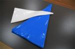 Disposable Plastic Piping Bags Pastry Decorating Bag White Blue Color Customized