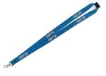 Logo Custom Imprinted Nylon Lanyards Full Color Printed Colorful Design