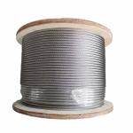 6X24 7FC Galvanized Steel Wire Rope for Fishing 16mm-90mm Diameter Structure
