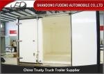 45 Ft / 40 Ft Refrigerated Cargo Trailer For Food Storage Max Payload 30 Ton