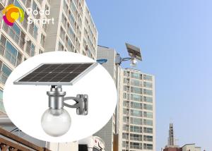 China Intelligent Solar LED Parking Lot Lights 12W With 1500-1800lm Flux factory