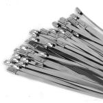 Factory supplier newest strong packing adjustable stainless steel cable ties on