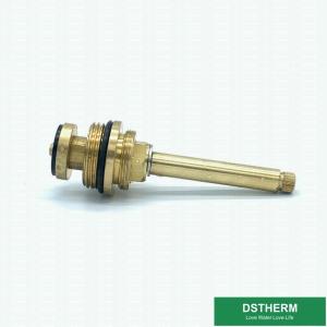 China Cartridges Chrome Handle Valve For Stop Customized CW617N Brass Insert Cartridges Top Part factory