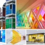5 0.38 5 White PVB Laminated Safety Glass for Building Construction Kitchen