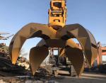 Longer Life-span High Efficiency Orange Peel Grapple Excavator Scrap Grab Bucket