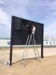External Solid Advertising LED Digital Signage Display 6500mcd High Brightness