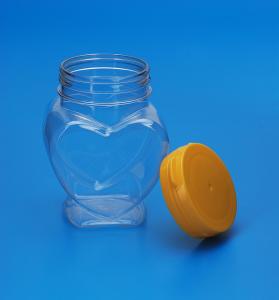 China Small Capacity Airtight Candy Jar , Eco Friendly Plastic Food Storage Jars factory