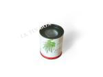 Metal Candy Tin Can Custom Logo Printing And Embossings D65x50mm
