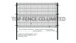 3D wire mesh fence panels