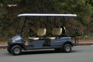 China Electric Six Passenger Golf Cart With 48V Battery For Sightseeing CE Approved factory