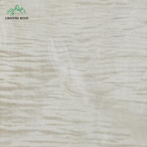 China Maple Figured Veneer 0.45mm | LINGFENG factory