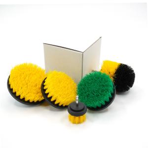 China PP Base 5PC Cleaning Drill Brush Set For Car Washing Long Operate Life factory