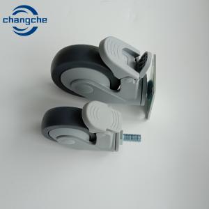 China Swivel Locking Trolley Casters For Moving Furniture 6 Inch factory