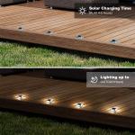 Pavement outdoor aluminium alloy led road studs mounting rail solar power garden
