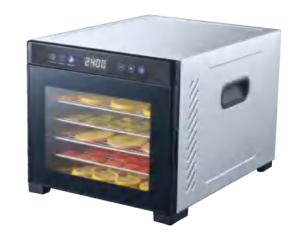 China Home Silver 120V 1000W Food Fruit Dehydrator With Five Tray factory
