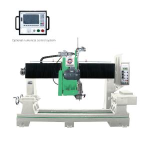 China 11kw CNC Balustrade Cylindrical Cutting Machine 500mm Blade Diameter factory