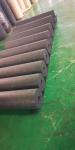 Manufacturer of Non-Slip Surface Black Base Recycled Rubber Rolls Flooring with