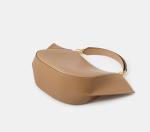 54cm 14cm Cowhide Shoulder Bag Niche Wide Strap Shoulder Bag