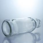 Body Material Glass Glass Juice Coffee Bottle With Screw Lid Clear Milk Bottle