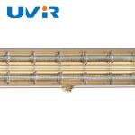 1500w Twin Tube Quartz Halogen Lamp , Edge Banding Machine Heating Emitters